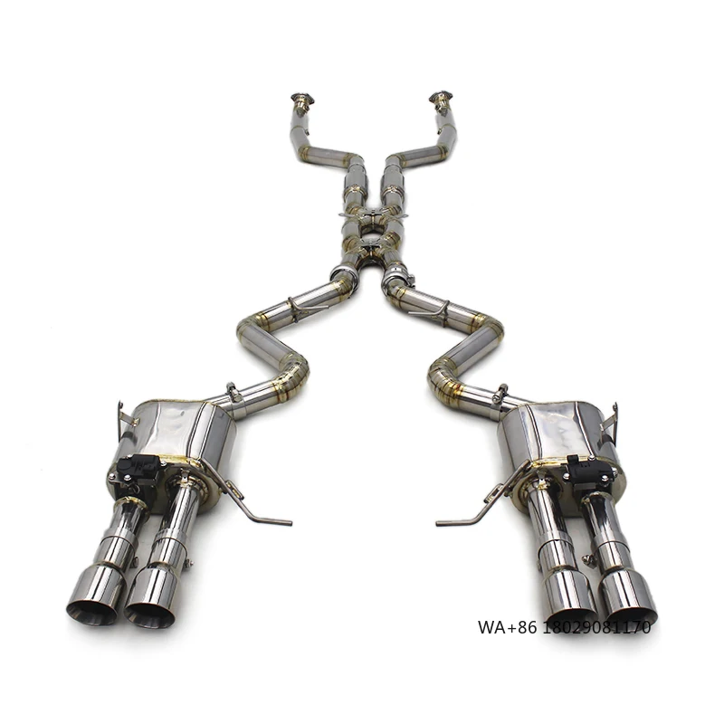 

Выхлопная система OEM Valvetronic Catback для M3 E90/E92/E93 4.0L 2008-2013, титановая труба и глушитель для гоночных автомобилей