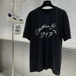 High Quality Summer Unisex Cotton Brand Kid T Shirt Designer Tee Print Short Sleeve Tshirt Oversized Top Luxury T-Shirt Clothing