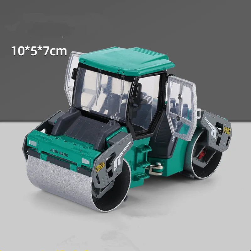 High quality 1:60 alloy roller model,simulation engineering vehicle,children\'s gift toys,wholesale