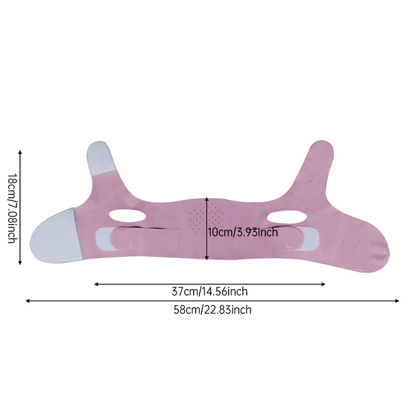 Reusable Face Slimming BANDAGE V Line BANDAGE ผู้หญิง Chin Cheek Lift UP เข็มขัดนวดหน้าสายคล้อง Face Skin Care เครื่องมือความงาม