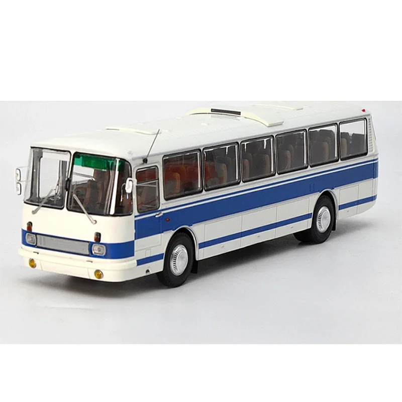 1:43 Scale Diecast Alloy 699 Russian City Bus Toys Cars Model Nostalgia Classics Adult Souvenir Gifts Static Display Souvenir