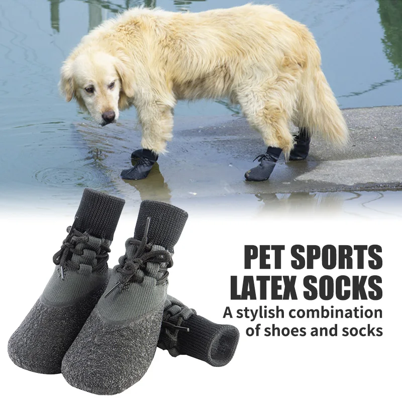 Pets Dog Shoes Do Not Fall Off Summer Breathable Soft Sole Small Puppy Footwear Anti-dirty Non-slip Wear-resistant Pet