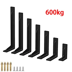 600kg Loadbearing Wall Triangular Support Bracket Suspended Desk TV Cabinet Partition Fixed Heavy-duty Thickened Storage Rack