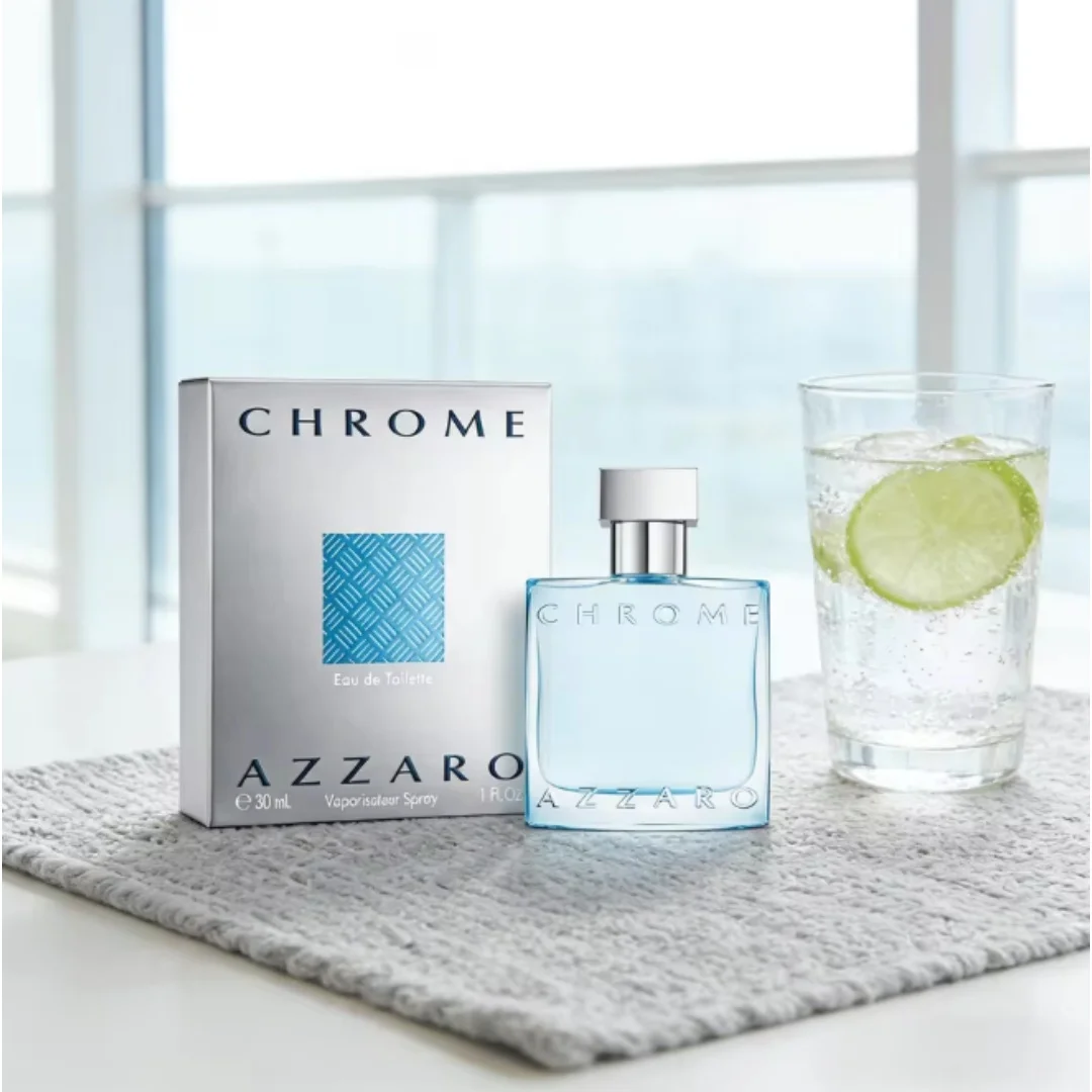

Chrome men Eau De Toilette Spray 3.38 oz Fragrant citrus notes Long-lasting fragrance