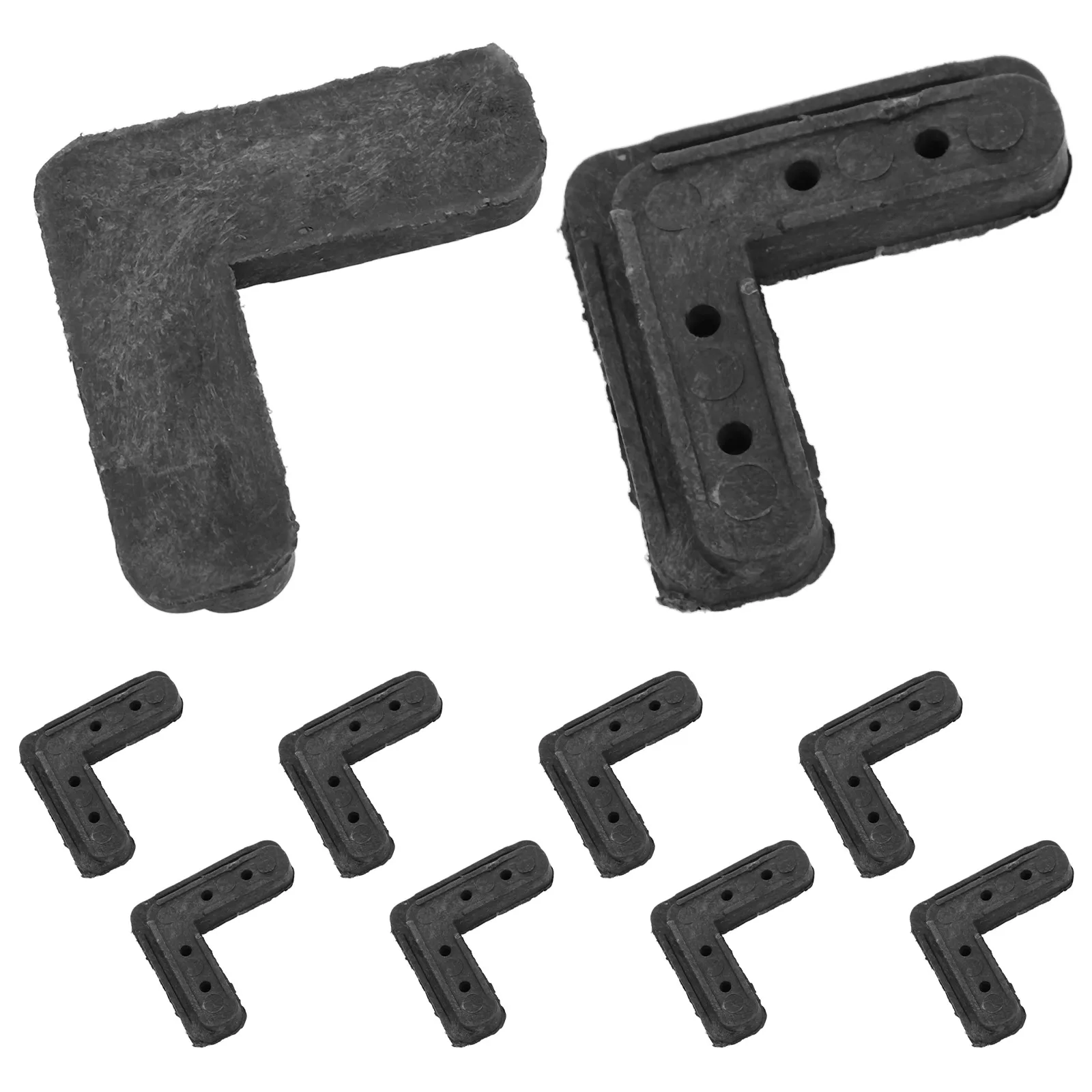 

10pcs Corners Plastic L-shaped Brackets Right Angle Window Screen Repair Kit Screen Frame Bracket Window Repair Kits Hardware