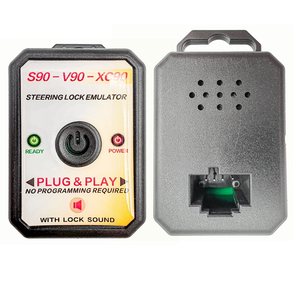 لمحاكي قفل التوجيه فولفو S90 V90 XC90 مع قفل الصوت، لا يتطلب برمجة التوصيل والتشغيل محاكي التوجيه
