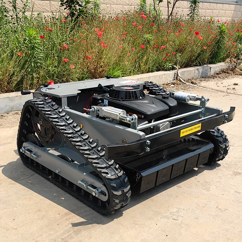 

Customized Hot Selling Diesel Lawn Mower Crawler Type 80-120cm Cutting Width Grass Cutting Machine Robotic Lawn Mower