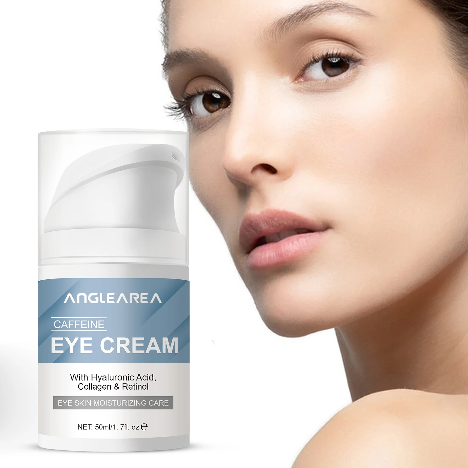 Anglearea Collagen Eye Cream Eliminate Dark Circles Anti Wrinkle Caffeine Eye Cream Moisturizing Beauty Products Eye Care Gel