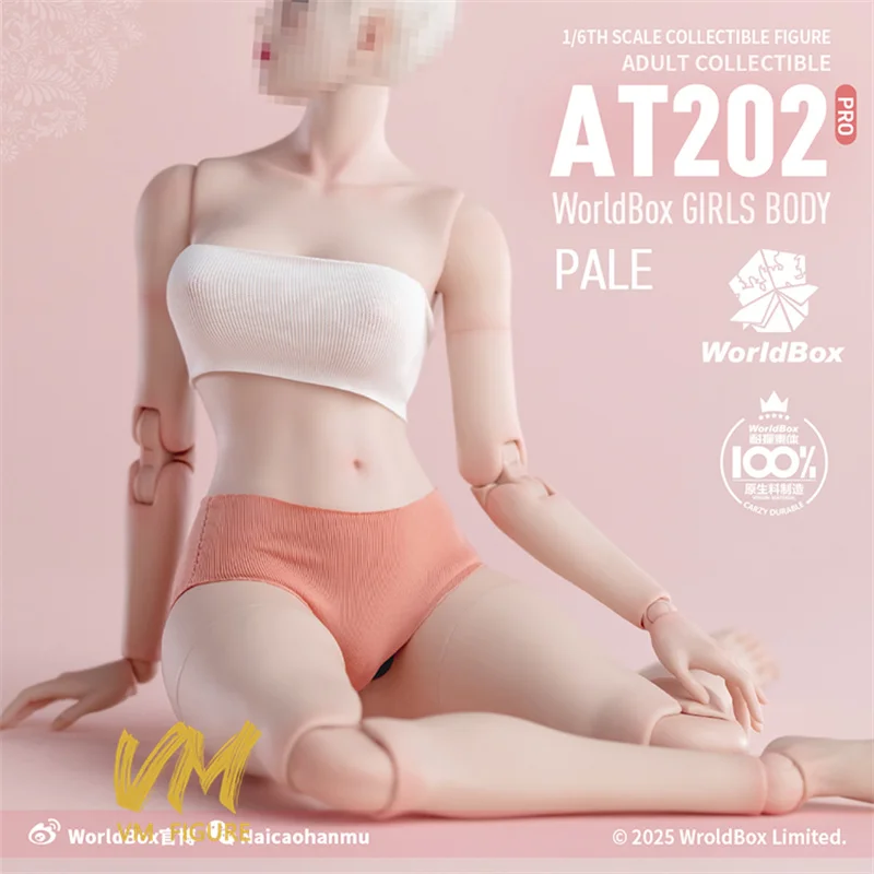 جديد Worldbox 1/6 AT202/AT202 Pro ترقية Ver Girl المشتركة مرنة الجسم الدهون الساق نموذج 12 ''أنثى الجندي عمل الشكل ألعاب الدمى #2