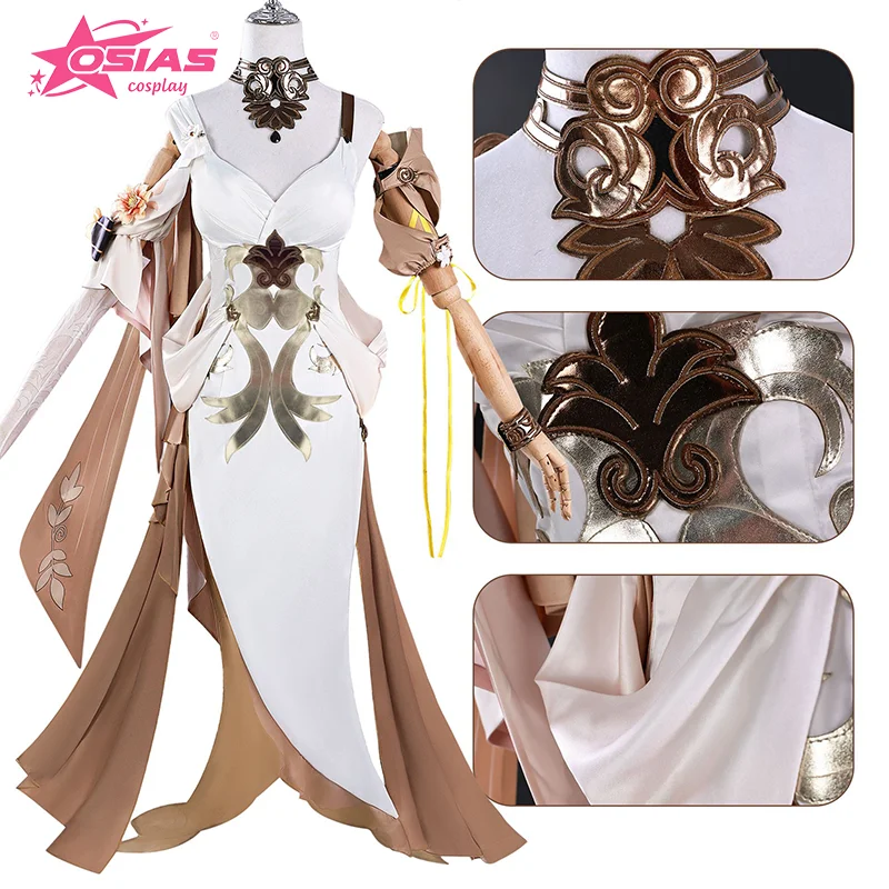 مجموعة أزياء OSIAS Aglaea التأثيرية، شعر مستعار Aglaea، أحذية Aglaea Zenless Zone Zero