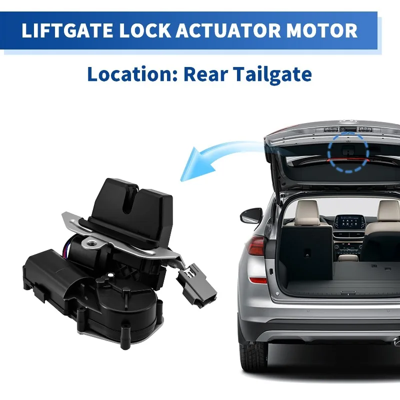 

FA1Z7443150 Мотор замка задней двери багажника для Ford Escape, Edge, Lincoln Navigator, Nautilus, MKX 2015-2021 гг.