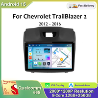 Car Radio Android 15 For Chevrolet Holden S10 TRAILBLAZER COLORADO ISUZU DMAX 2012-2016 Carplay Radio GPS Stereo Auto Multimedia