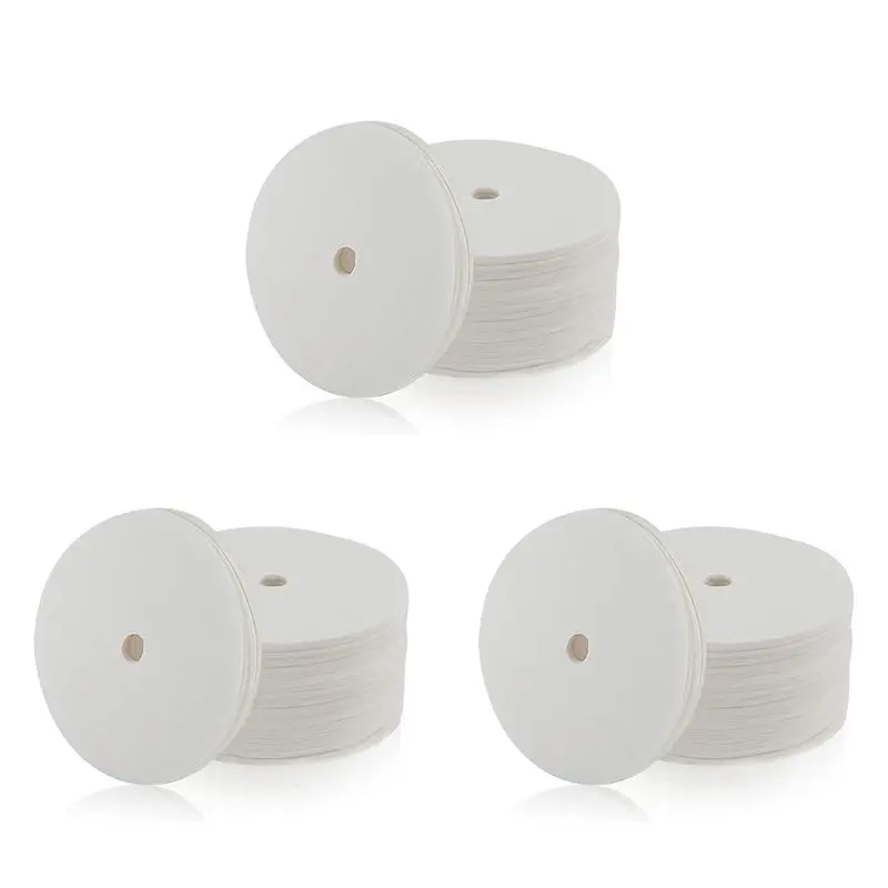 ABUL-1200Pcs Unbleached Percolator Coffee Filters, 3.75In Disposable Coffee Paper Filter, Disc Coffee Filters White