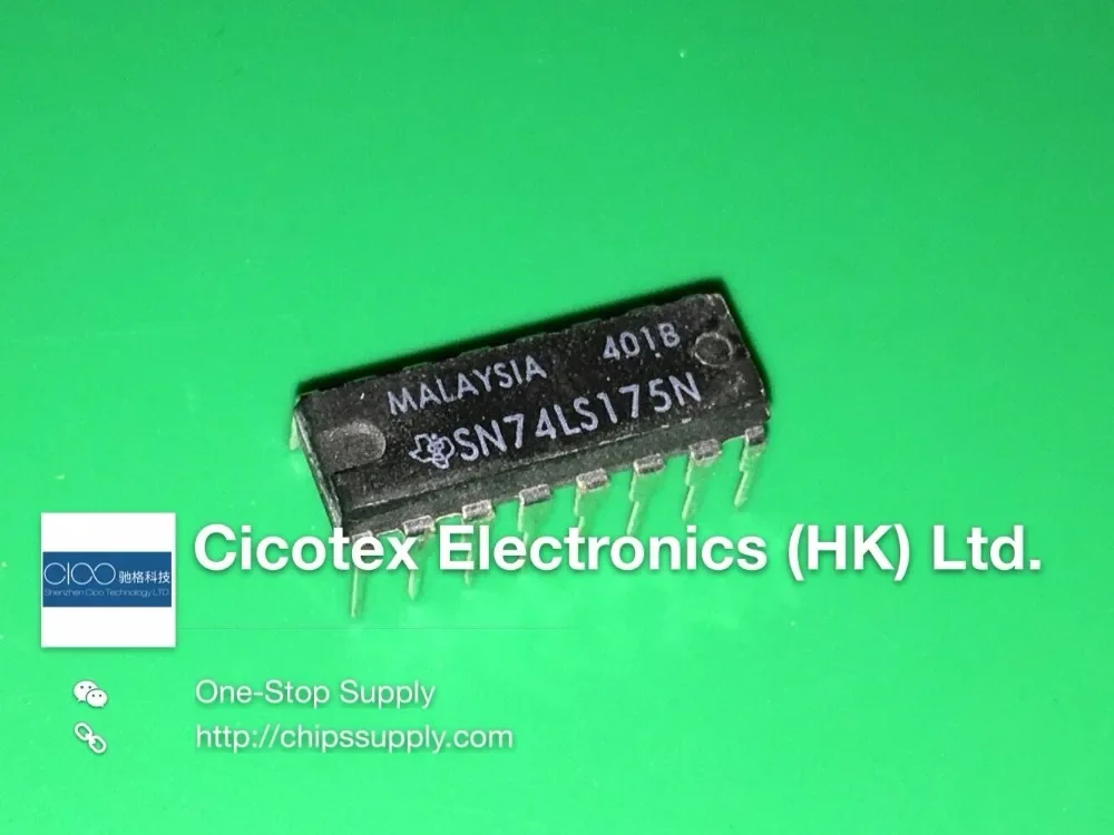 

10 шт./лот SN74LS175N DIP16 IC D-TYPE POS TRG SNGL 16DIP 74LS175
