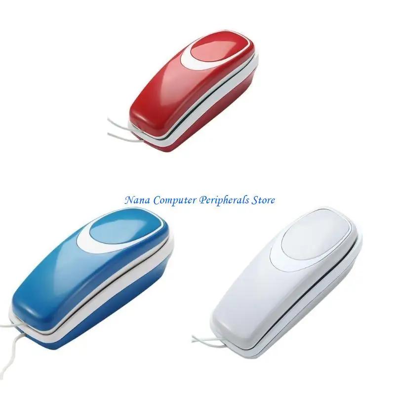 F68C Corded Phone Telephone Quick Redial for Seniors, Easy to Operate Desk/Wall Telephone for Home Hotel Offices