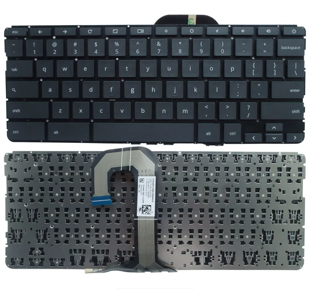 

US Layout for HP Chromebook 14A G5 14 G5 14-ca/db TPN-Q216 TPN-Q203 Laptop Keyboard