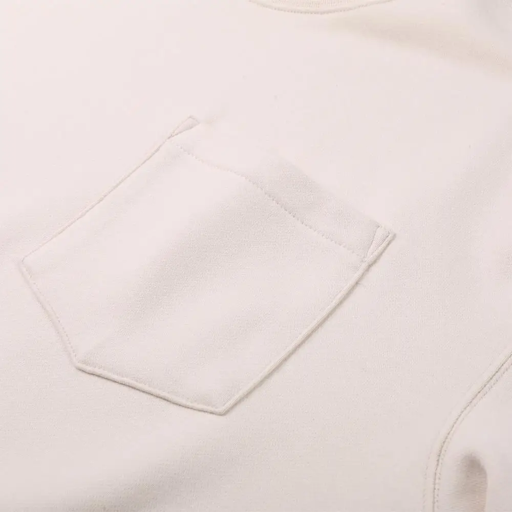 DIY Custom LOGO Fashion Classic Street Style Pocket Hoodies Sweatshirts French Terry Cotton Hip hop loose oversize Pullover