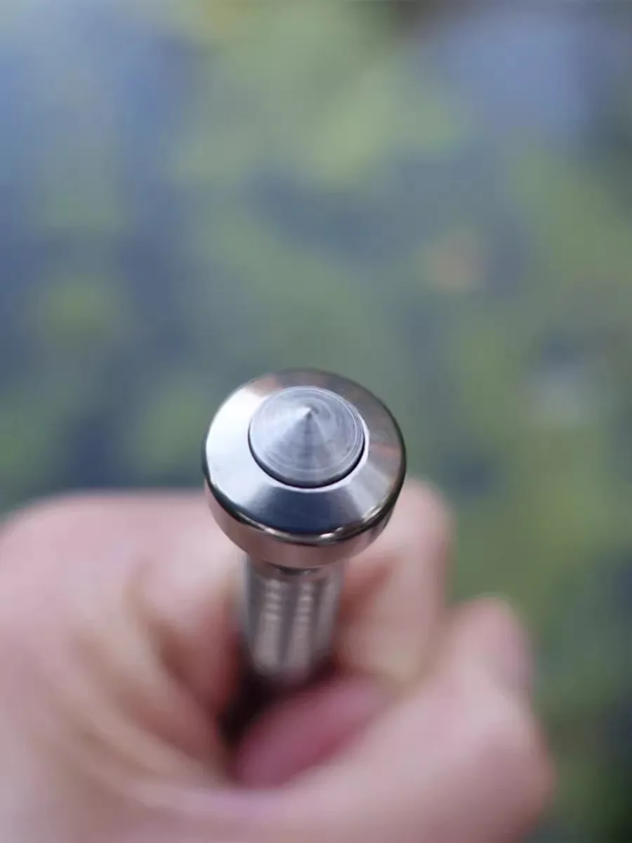 Imagem -03 - Titanium Alloy Small Baseball Bat Ferramenta Edc pc
