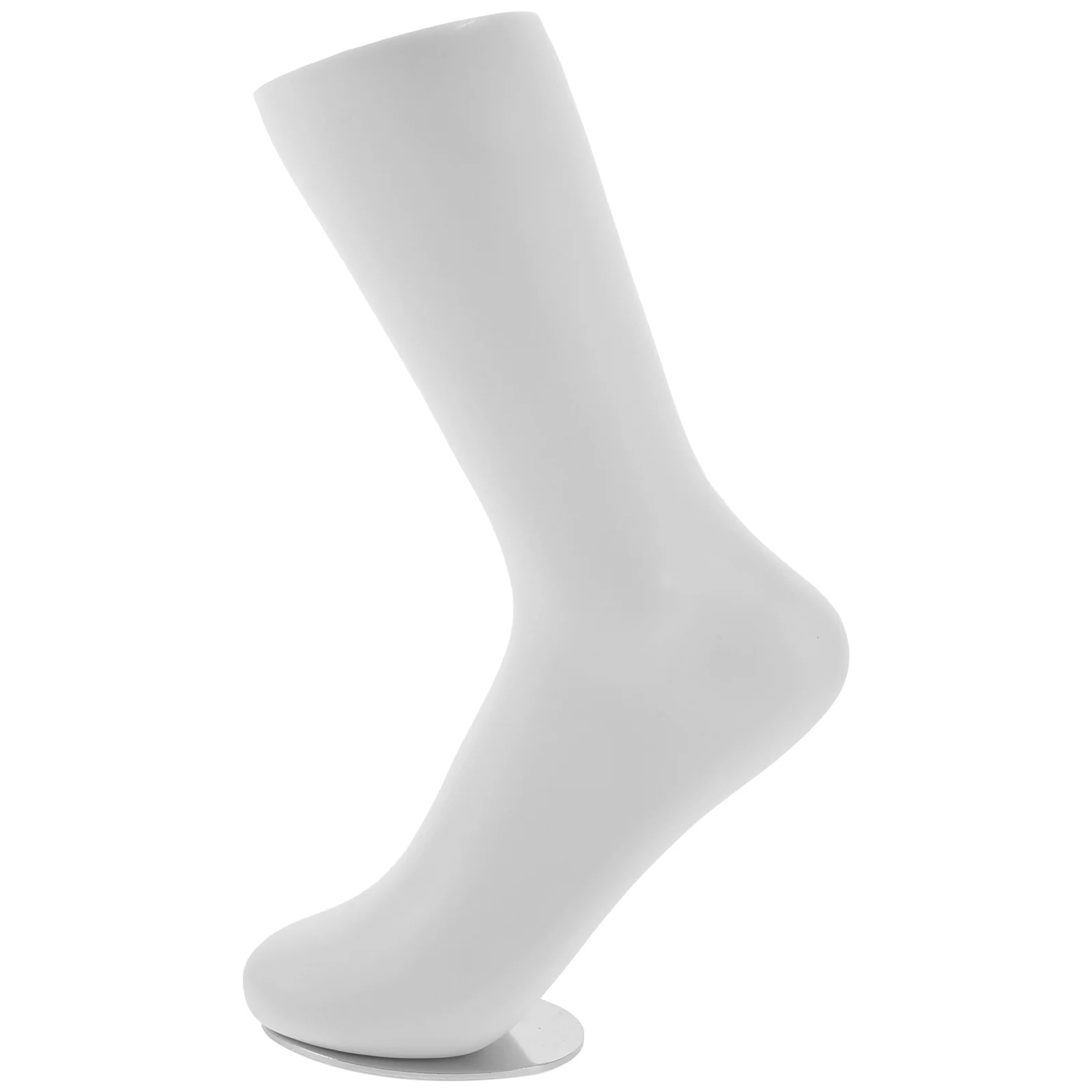 

Socks for Women White Foot Mannequin Anklets Mold Shoes Display Stands Adult Support Model Miss