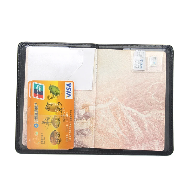 Reisepasshülle der Republik Singapur, modische Reisepasshülle, Reisebrieftasche, Pu-Passschutz, Kartenhalter