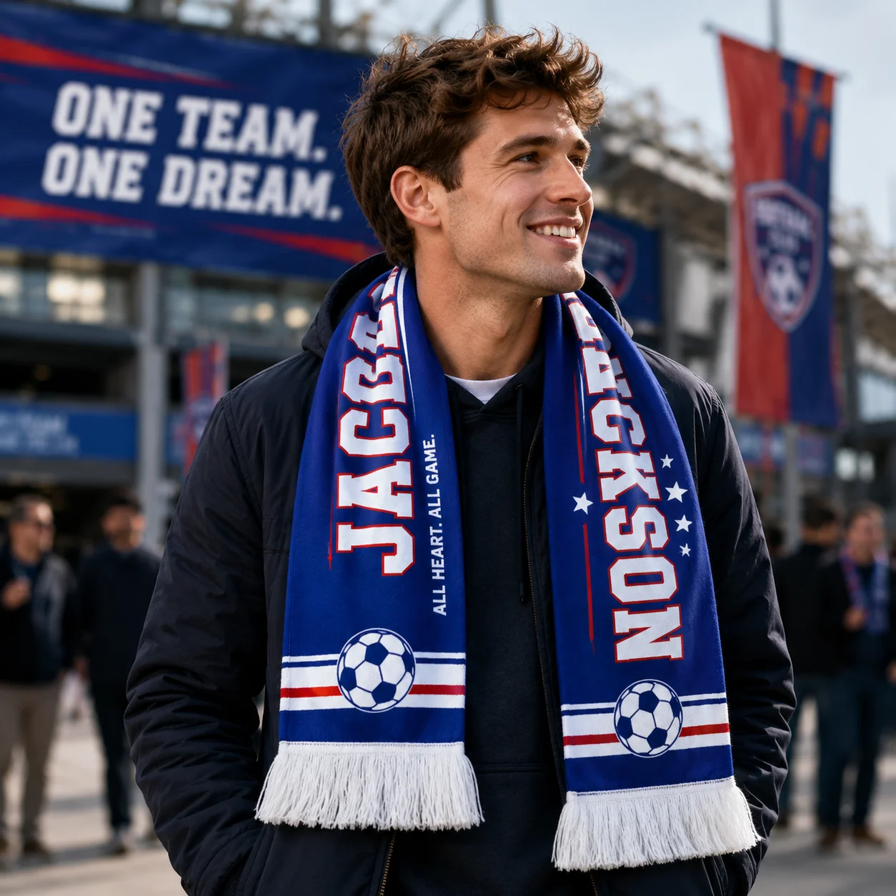Écharpe de supporter de footba - Wedding Support avis et prix