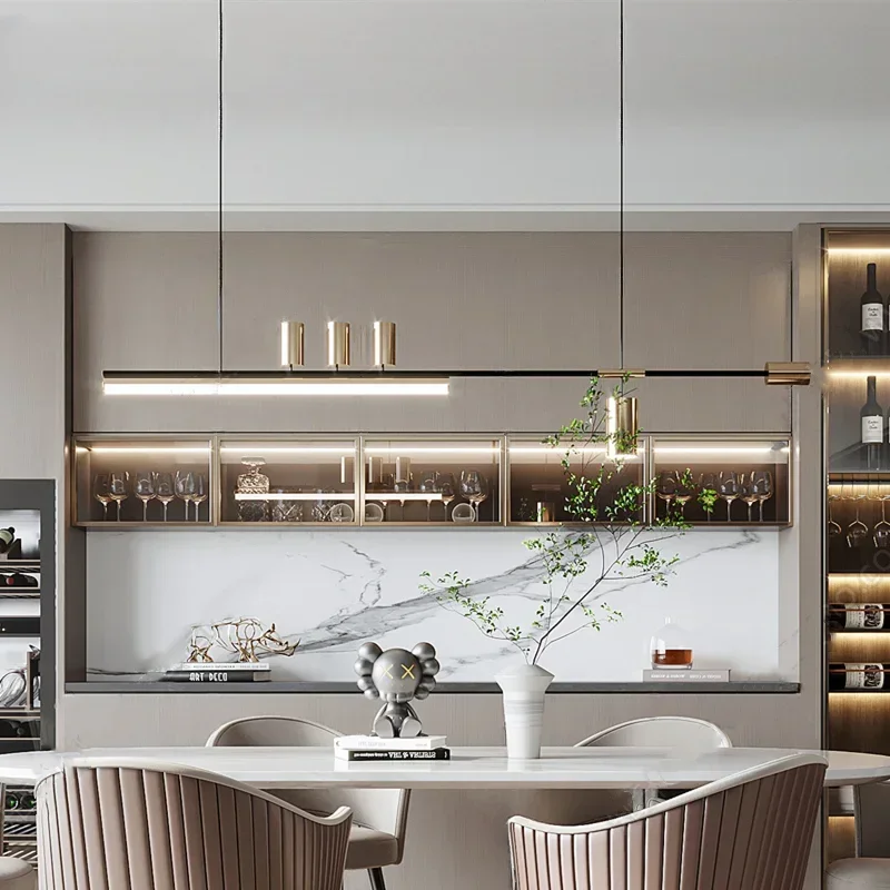 

Modern Simple LED Chandelier for Kitchen Island Designer Home Lighting Decorative Bar Restaurant E27