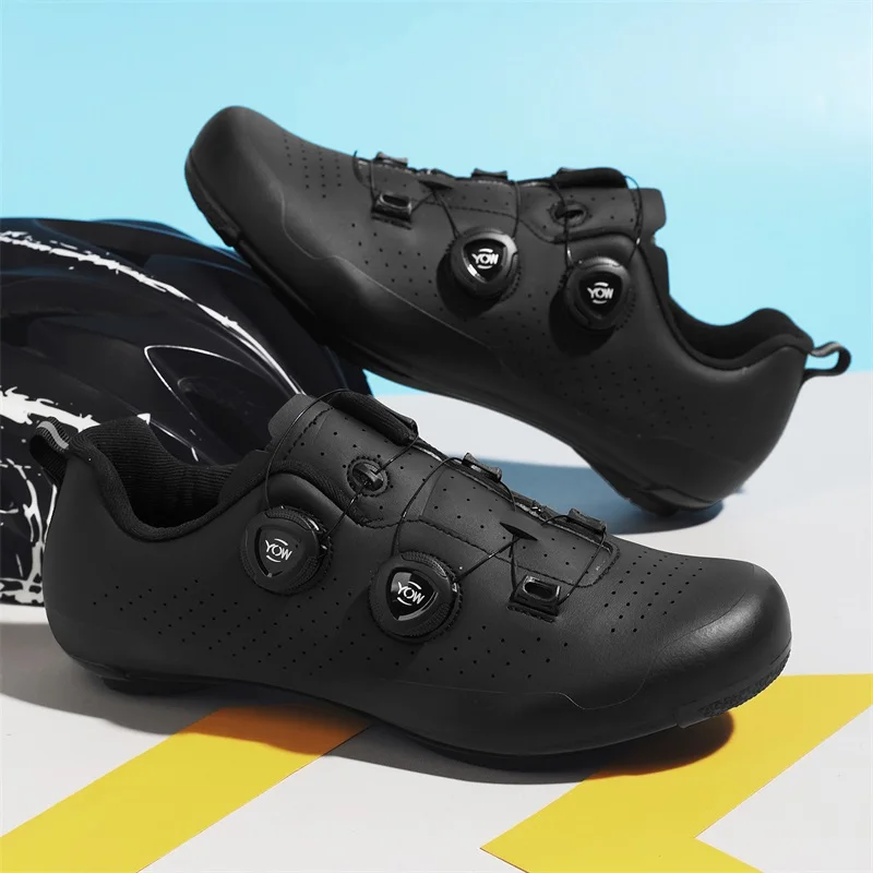 

men's road mountain bike riding shoes comfortable casual four season wear-resistant breathable anti slip off-road riding shoes