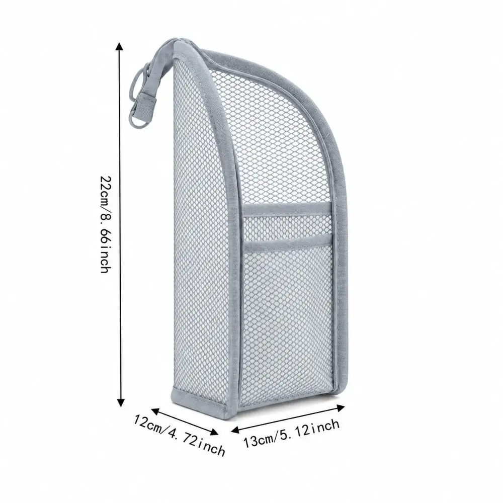 2 Pcs Lightweight EVA Cosmetic Bag Zipper Mesh Pocket Dividers Included Toiletry Organizer Waterproof Makeup Pouch Women