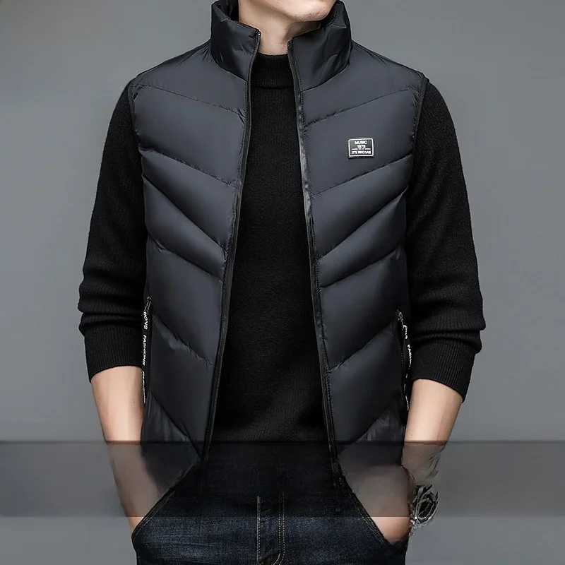 

Мужской утепленный жилет Paul Warm Down: повседневный, спортивный, городской, деловой, модный, больших размеров