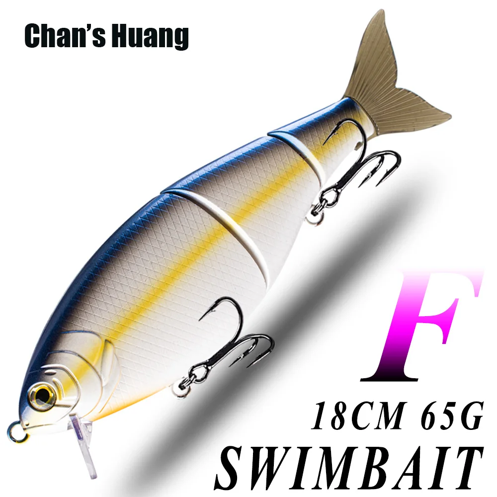 

Приманка Chan's Huang Wake Bait, плавающая, многосекционная, 7,1 дюйма, 2,29 унции, реалистичная, 3 сегмента, искусственная рыболовная приманка