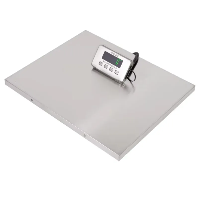 PCR-5343 Large Platform Electronic Dog Pet Scale 53*40CM 500KG 300KG LCD Display OEM Customizable for Animals Postal Use