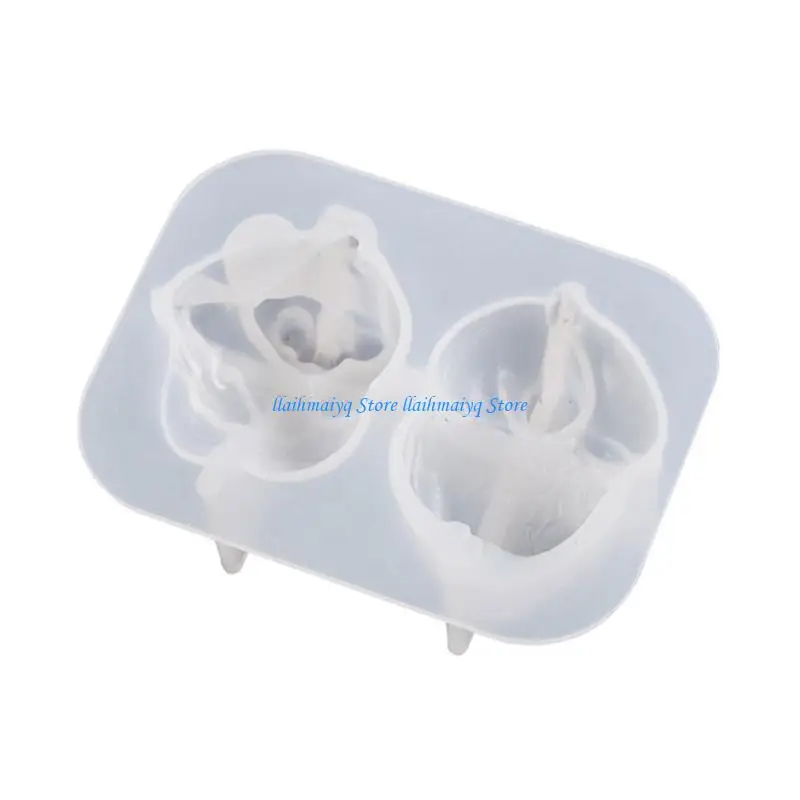 573B Internal Organs Cerebrum Heart Silicone Mold DIY Halloween Resin Mold Soap Handmade Tool