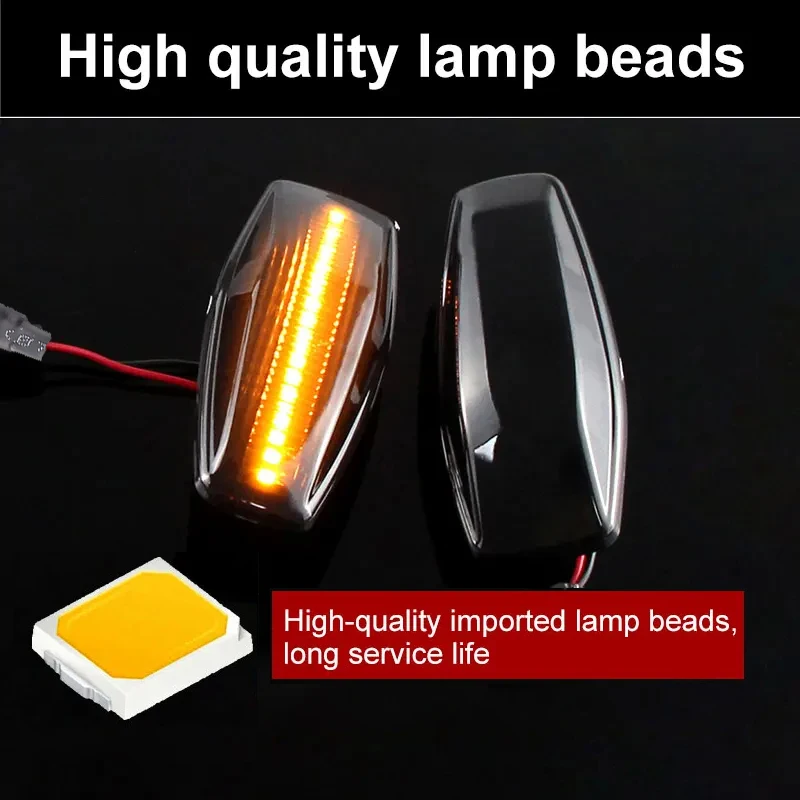 2 قطعة LED الجانب ماركر مؤشر بدوره مصباح إشارة لكيا سبورتاج JE سيدونا VQ ريو 2007 2008 2009 2010 OEM # 92303-25500 #4