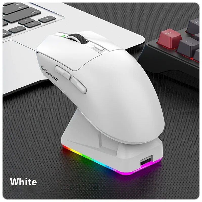 

Viper X11por lightweight gaming mouse, RGB base with wireless Bluetooth charging, supports the third mock examination