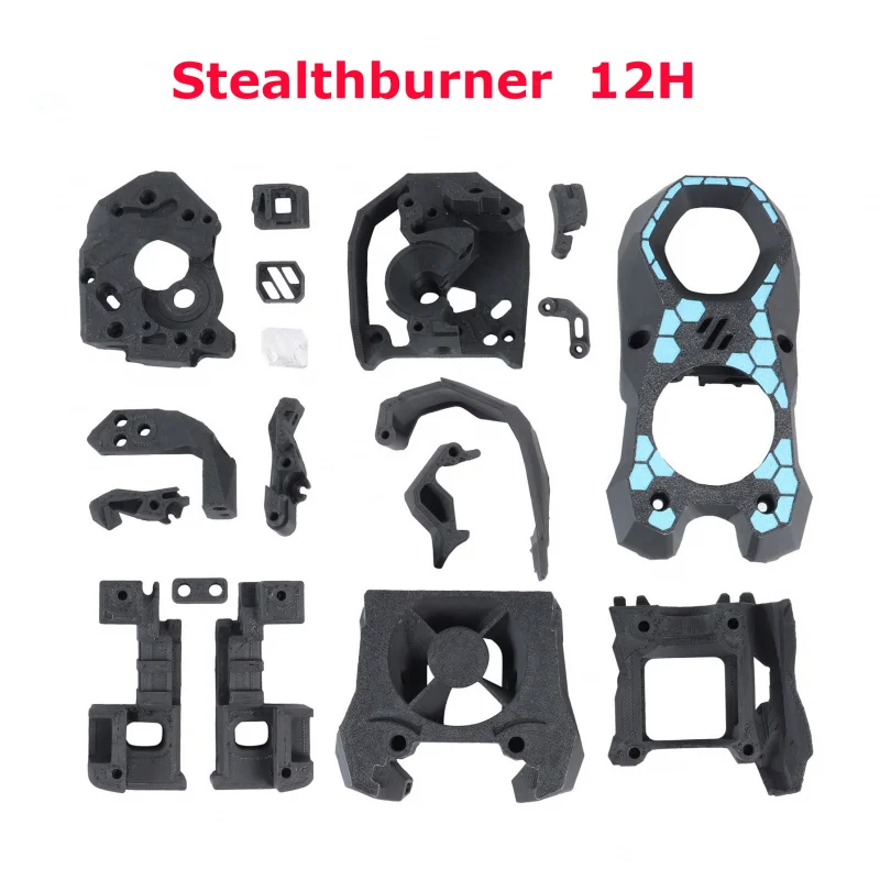 

Voron Stealthburner SB extruder Color honeycomb grid Print Head V6 Print part 12h （Default V6） 3D printing accessory