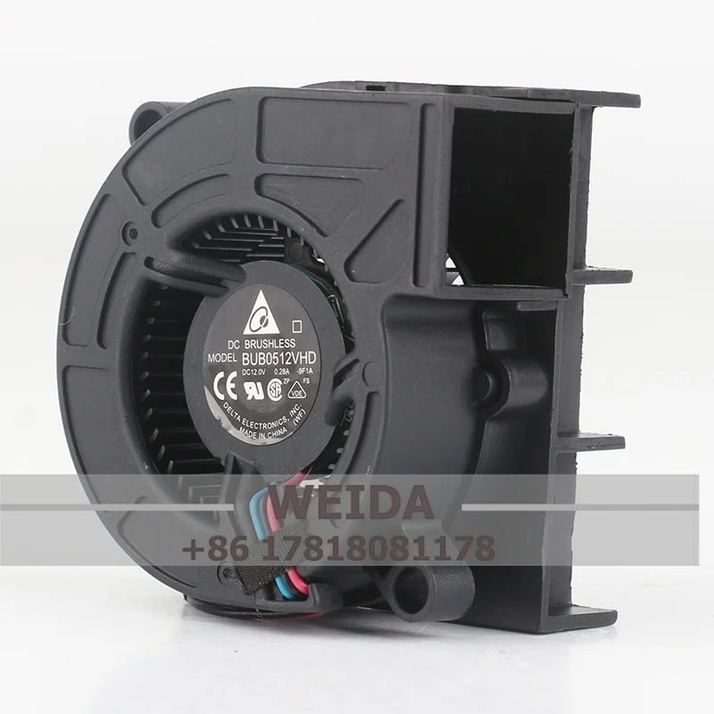 

Delta BUB0512VHD 5020 DC 12V 0.33A 5CM quiet large air volume centrifugal turbine blower fan 50*50*20MM