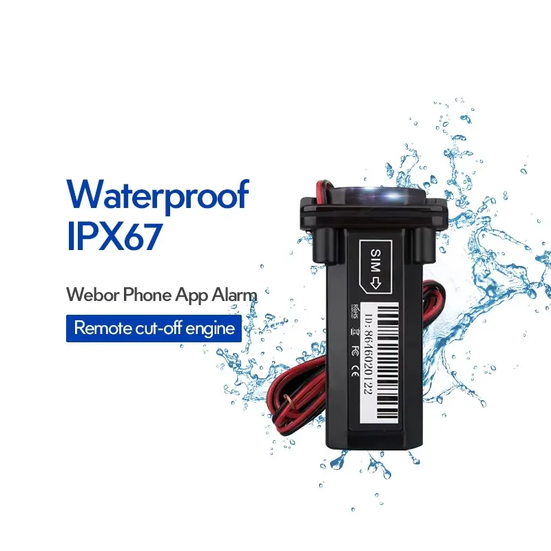 Factory Price 2G Car GPS Tracker Custom Logo High Positioning GPS Tracker for Fleet Management GT02