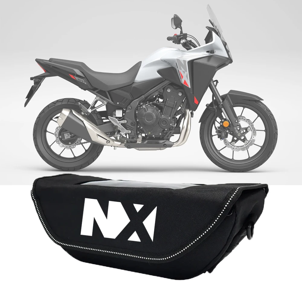 

For Honda NX500 NX 500 2024 Motorcycle Handlebar Bag Waterproof Handlebar Travel Navigation Bag