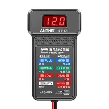 ANENG BT-171 Battery Tester monnitor Panel Gauge-Battery Status-Indicator 12V Car Electric Quantity Detector Diagnostic Tool