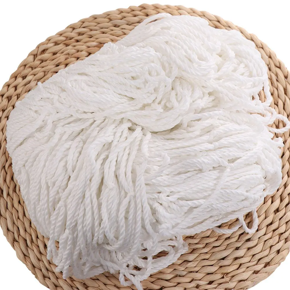 

Training Replacement Football Net Polypropylene Mesh Easy Setup Soccer Goal Net Durable Full Size Junior Sports Practice Net