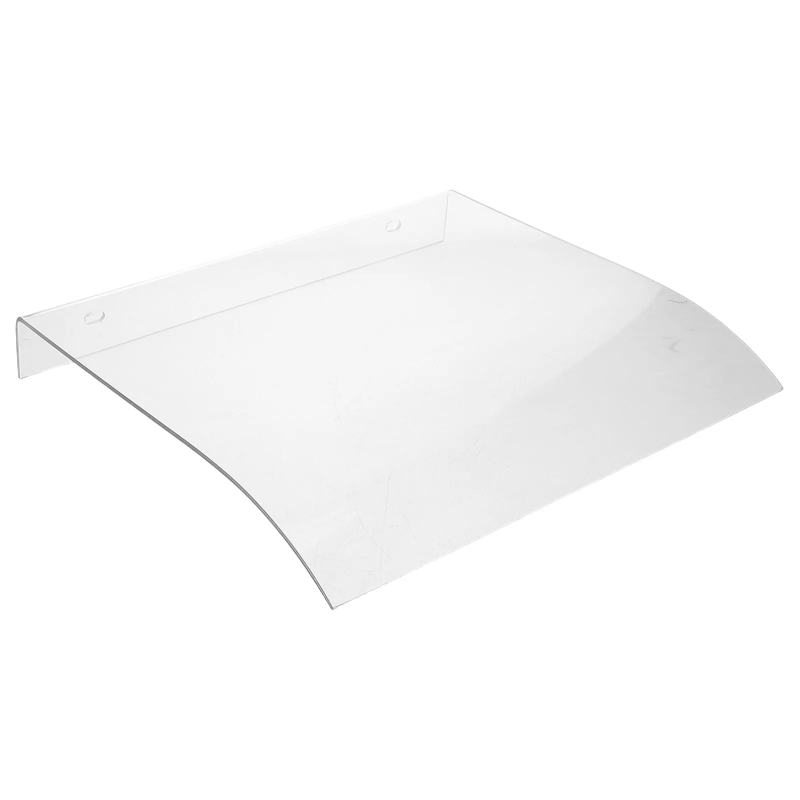 Transparent Plastic Window Awning for Exterior Doors Balconies Patios Rain Snow Protection Easy DIY Installation Modern Sleek