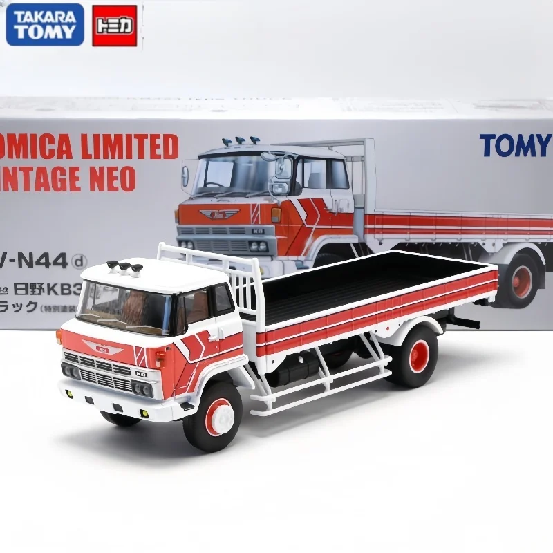 TAKARA TOMY TLV N44d HINO KB324 Camión, modelo en miniatura de aleación fundida a presión, artículo de decoración para adultos, nuevo en stock