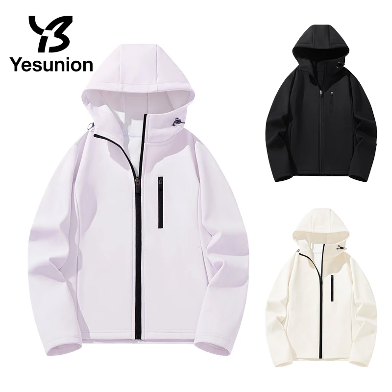 

Модные осенние женские походные куртки для спорта на открытом воздухе, повседневный топ, ветрозащитная верхняя одежда с капюшоном, водонепроницаемые походные пальто для кемпинга