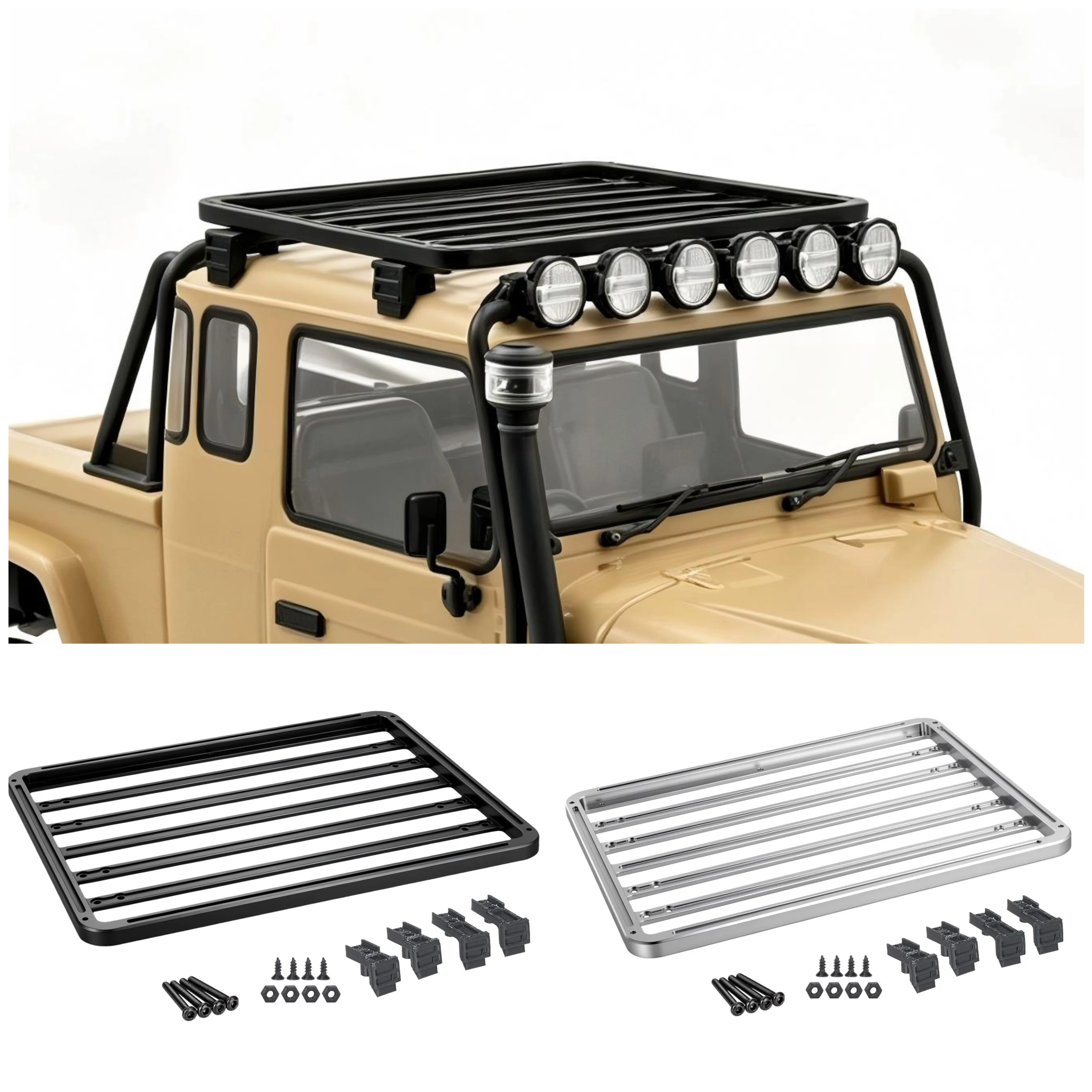 Car Accessories Phoenix - Porte-bagages de toit en aluminium CNC
