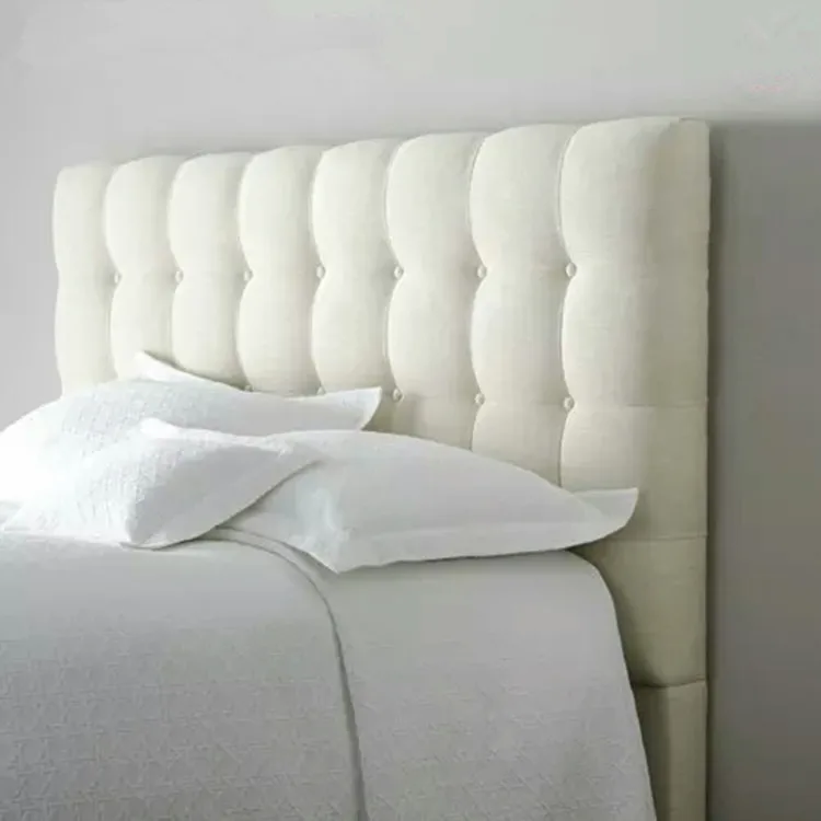 Hotel Bed Headboard Bedroom King Size Bed Headboard Furniture Fabric Manufacturer Pine Wood Modern a Queen Size Canopy Bed Frame