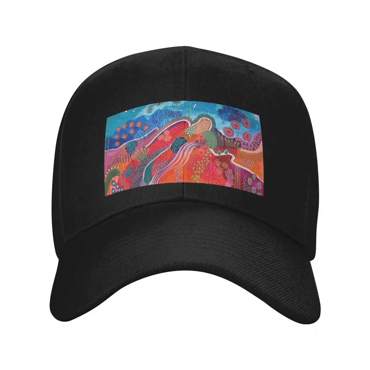 

Coral dream Baseball Cap Beach Outing Military Tactical Cap Unique hats New Hat Male Women's