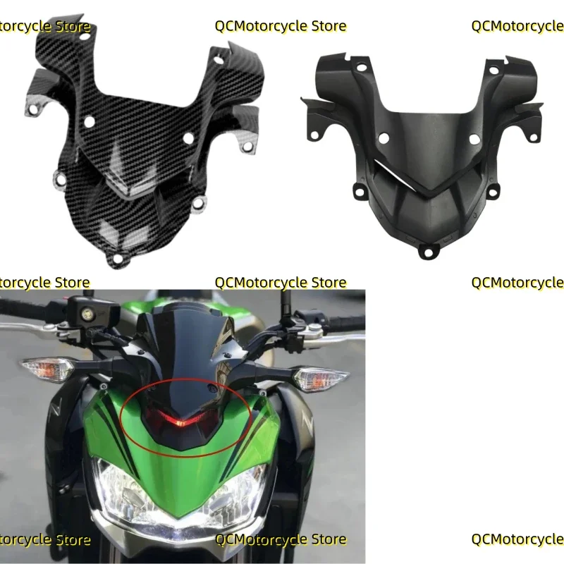 

Motorcycle Front Upper Head Air Intake Fairing Fit For Kawasaki Z900 Z 900 2017-2019