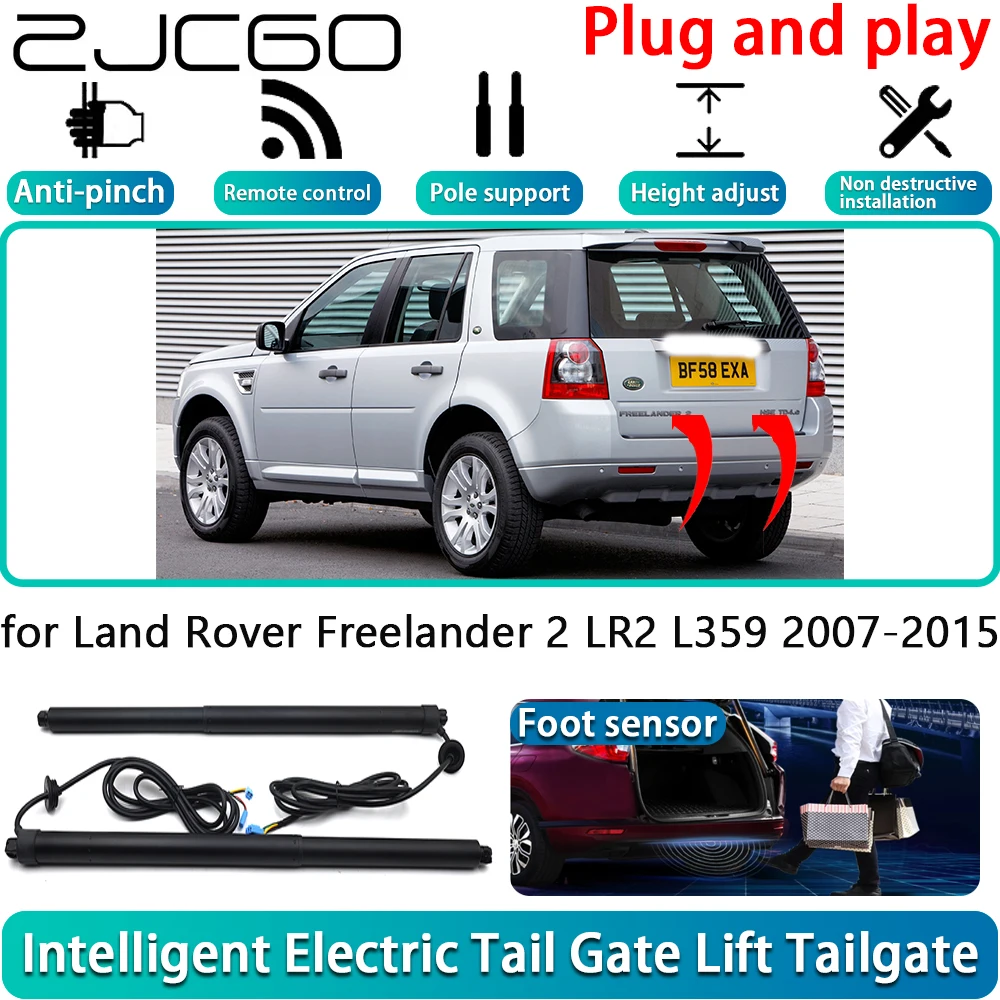 

ZJCGO for Land Rover Freelander 2 LR2 L359 2007-2015 Car Electric Powered Tailgate Power Liftgate Automatic Tailgate System
