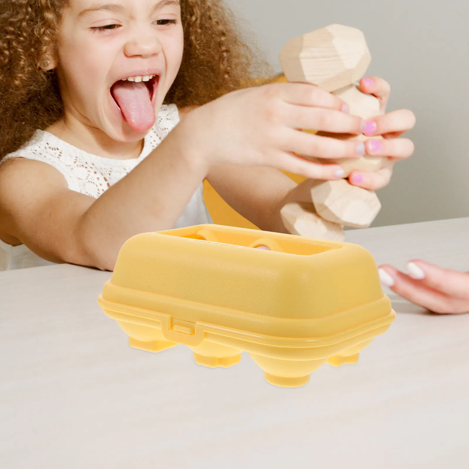 

6 Pcs Baby Toys Recognition Shape Matching Egg Learning Tub Color Fruits and Vegetables Child