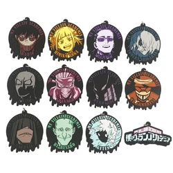 My Hero Academia Anime Bakugou Katsuki Midoriya Izuku Dabi Hawks Rubber Keychain
